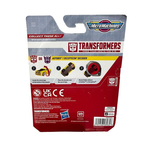 Micro Machines Transformers Series 1 Brawl Tank Blackout Helicopter NEW Hasbro - Picture 3 of 3